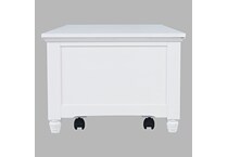  white occasional tables all   