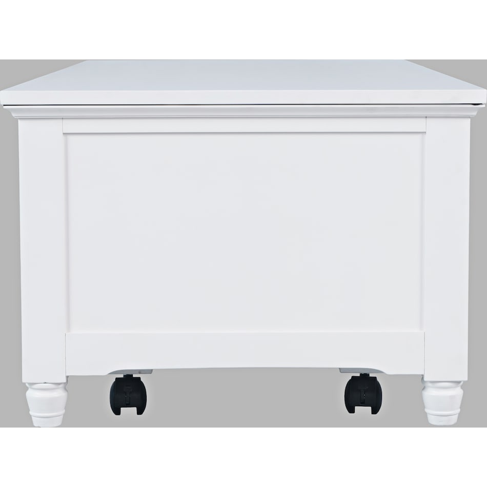  white occasional tables all   