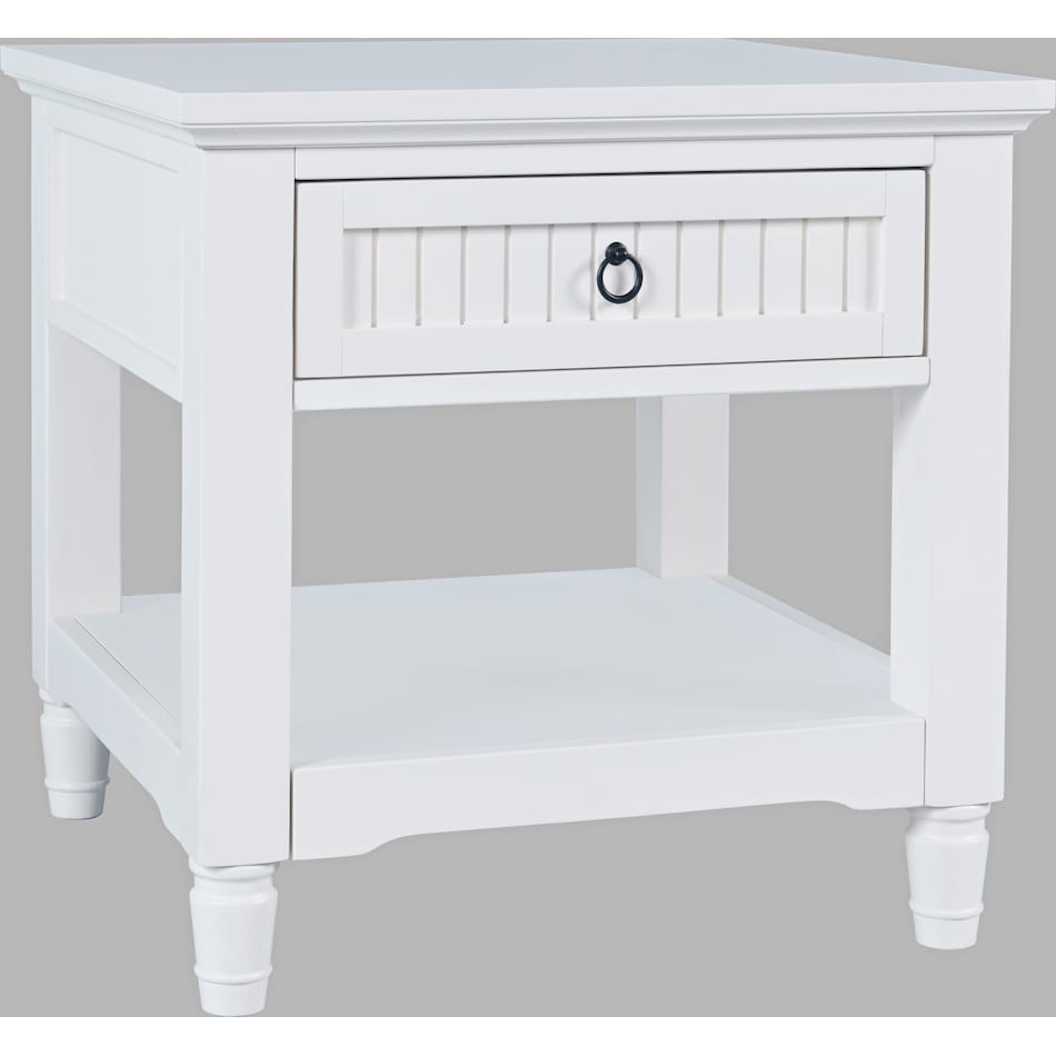  white occasional tables all   