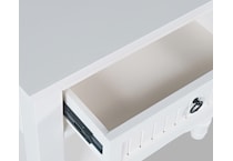  white occasional tables all   