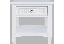  white occasional tables all   