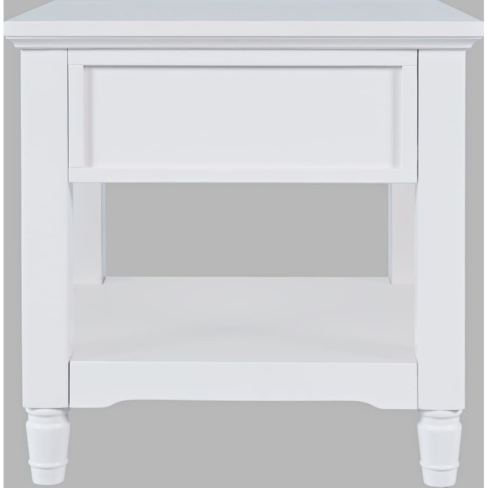  white occasional tables all   