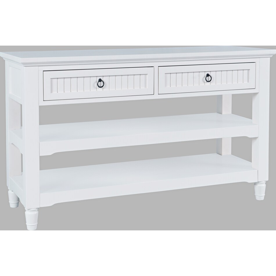  white occasional tables all   