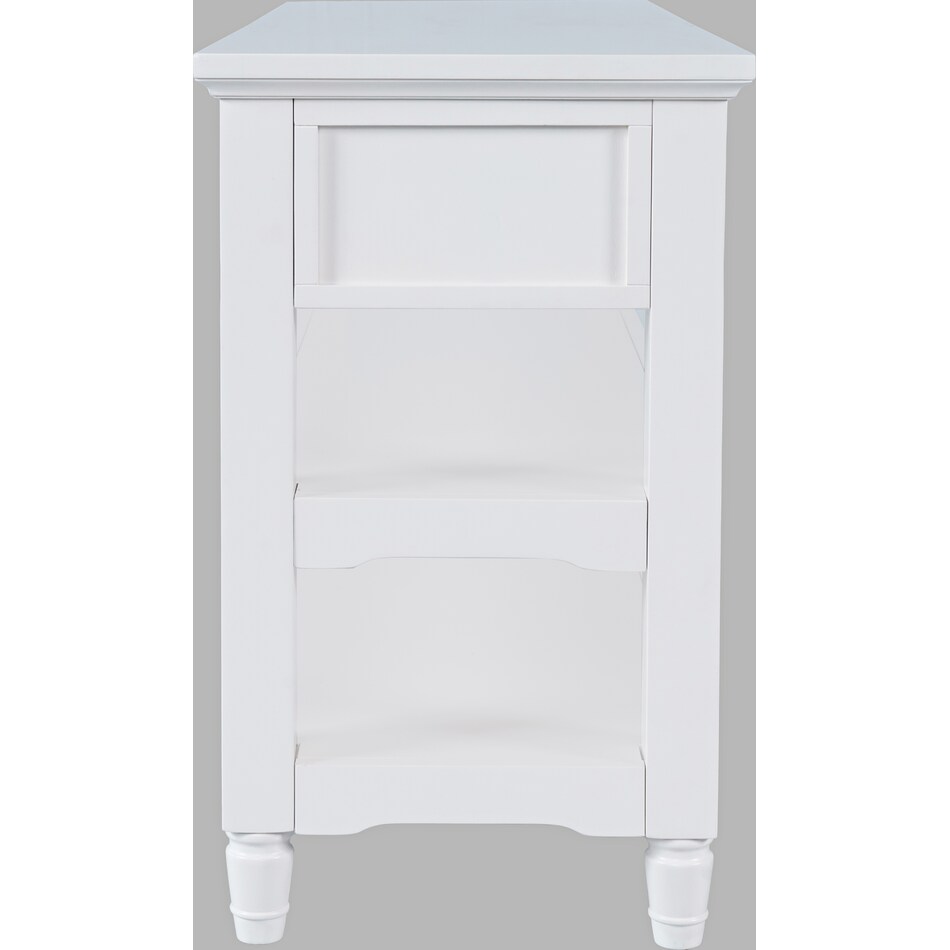  white occasional tables all   