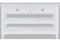  white occasional tables all   