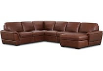  brown leather   