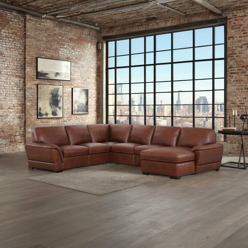  brown leather   