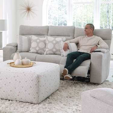 Sanctuary Power Reclining Sofa w/ H&M