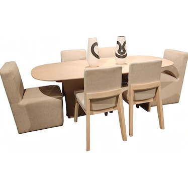 Pure Serenity 7 Piece Dining Set