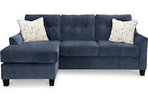  blue sofa   