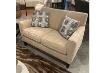  beige loveseat   