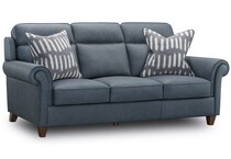  blue sofa   
