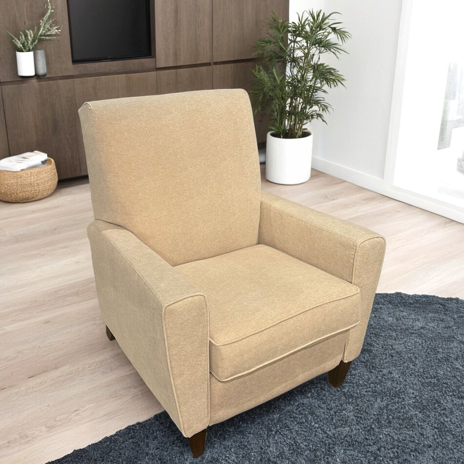  white recliner   