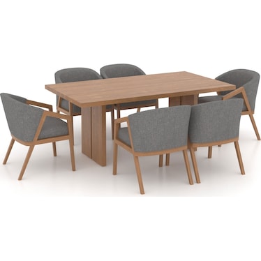 Modern Dining 7 Piece Dining Set