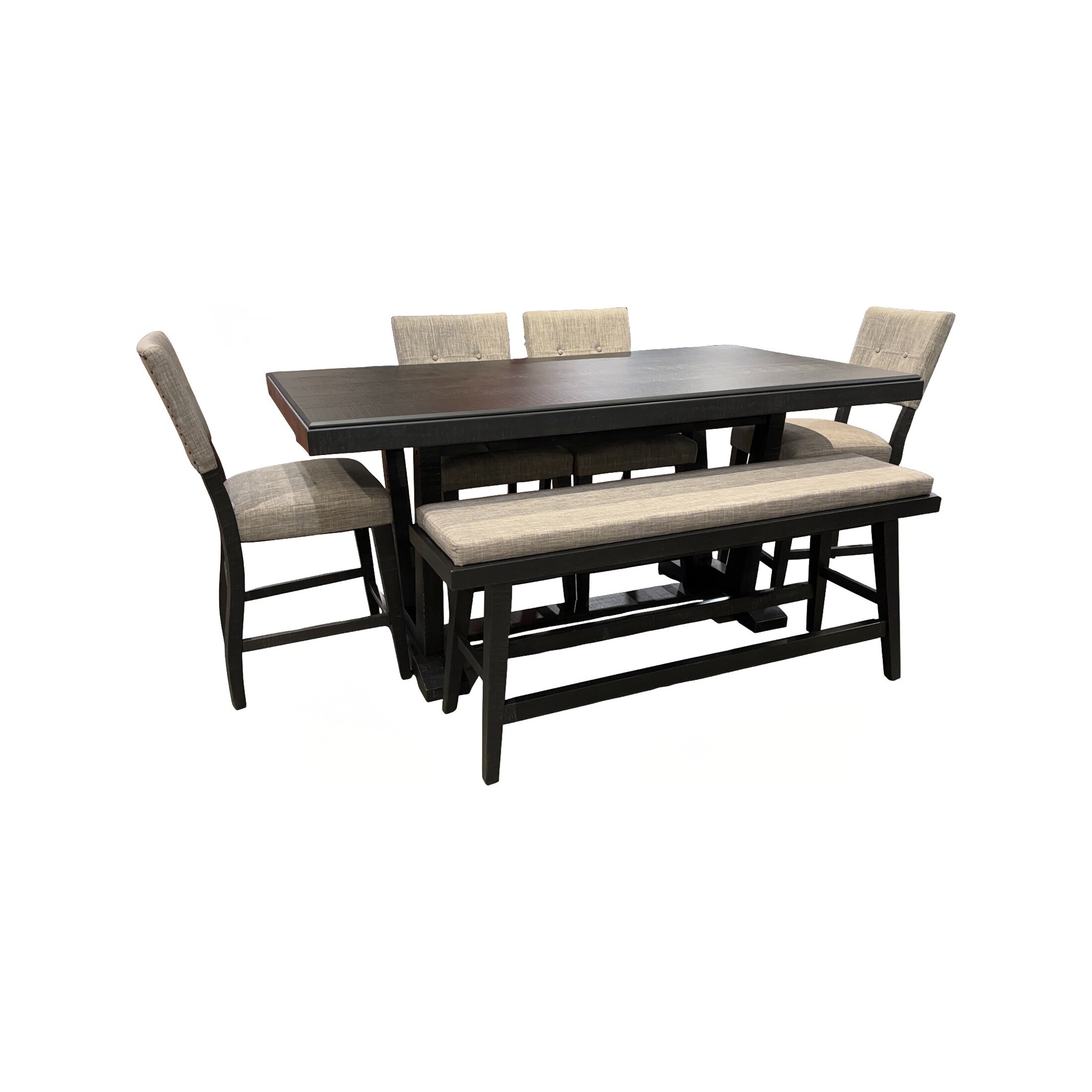 Lucy 6 Piece Counter Dining Set