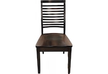  brown dining room chair   