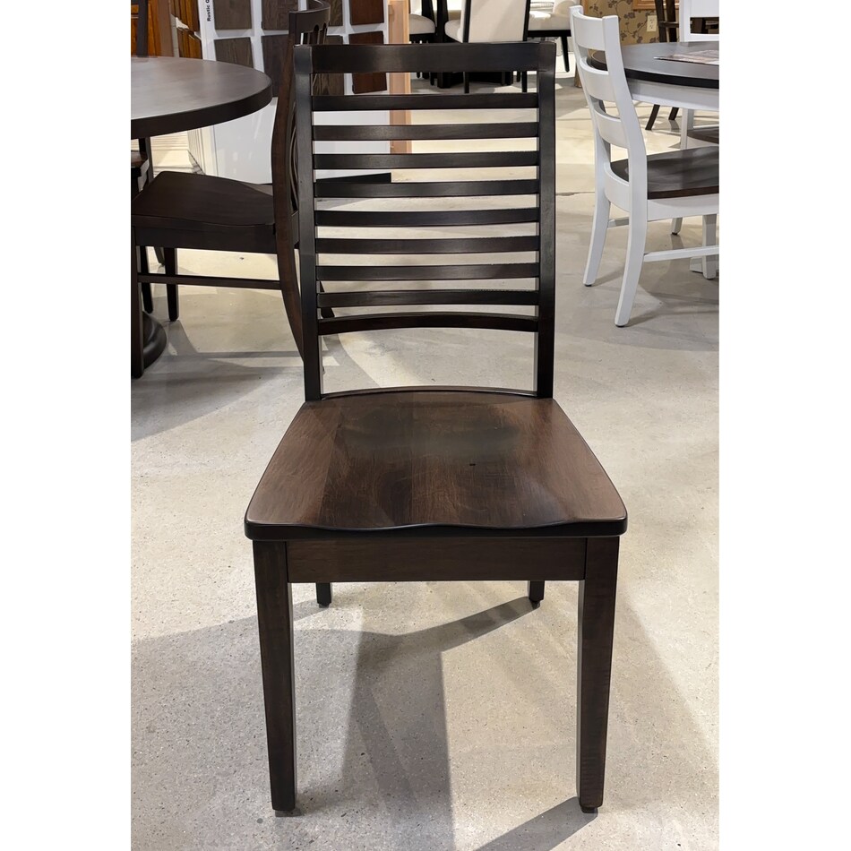  brown dining room chair   