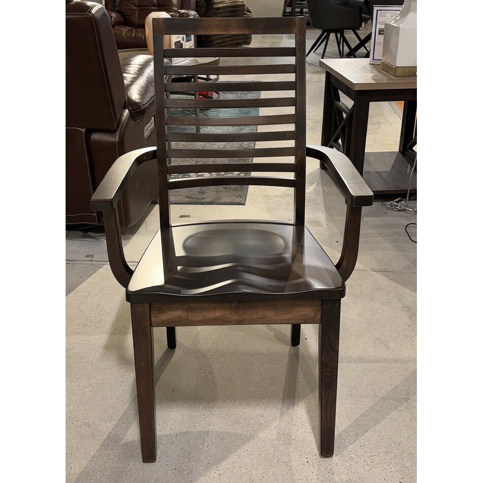  brown dining room chair   