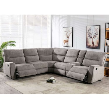 Ottis 6 Piece Reclining Sectional