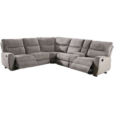 Ottis 6 Piece Reclining Sectional