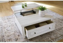  white occasional tables all   
