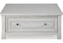  white occasional tables all   