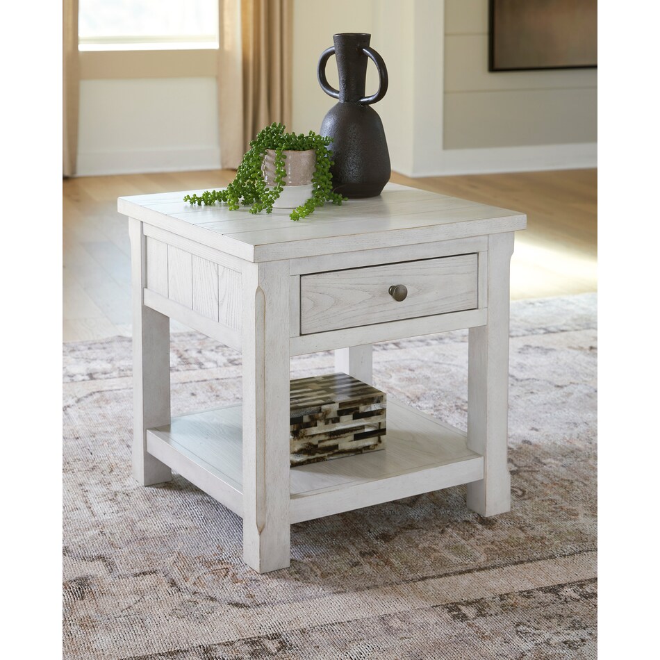  white occasional tables all   