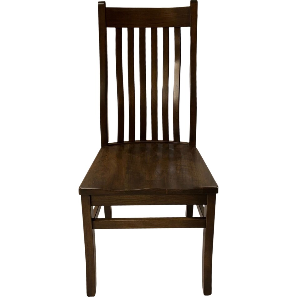  brown dining room chair   