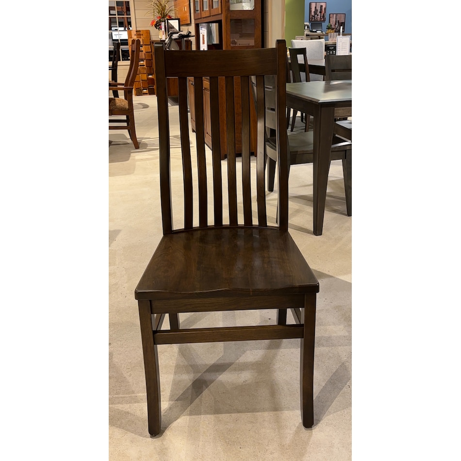  brown dining room chair   