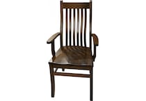  brown dining room chair   