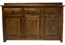  brown dining room   