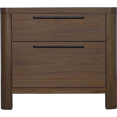 Totes 2 Drawer Nightstand