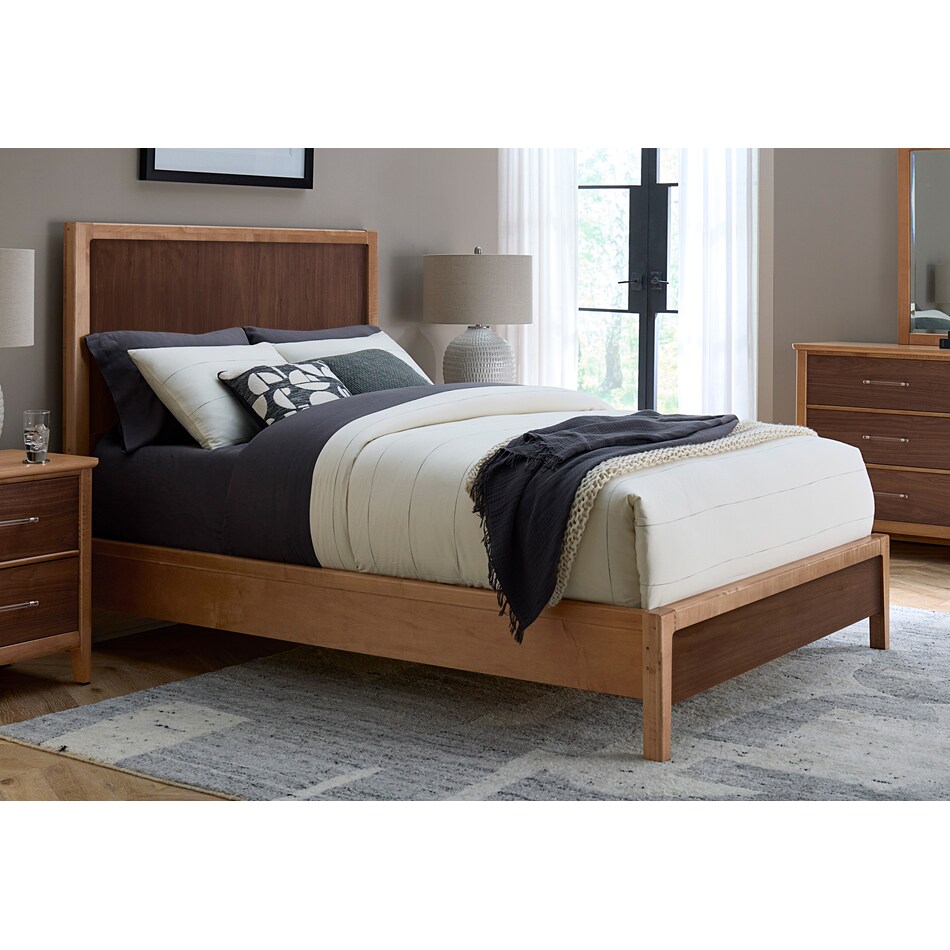  two tone master bedroom   