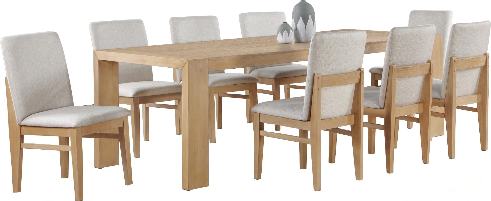 Jeanne 9 Piece Dining Set