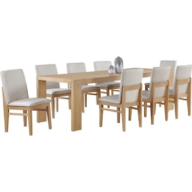 Jeanne 9 Piece Dinette Set