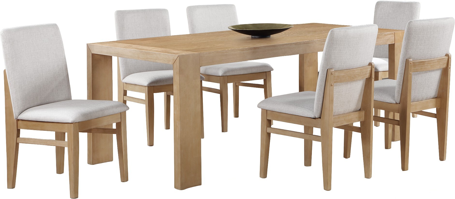 Jeanne 7 Piece Dining Set