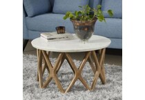  brown occasional tables all   