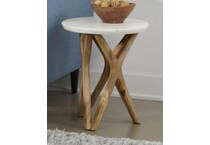  brown occasional tables all   