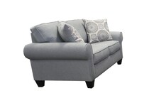  blue loveseat   