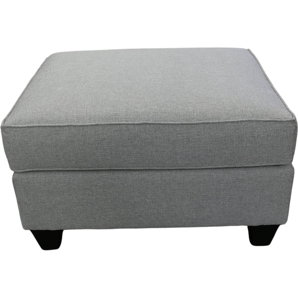  blue ottoman   