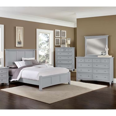 Bonanza 4 Piece Queen Bedroom Set