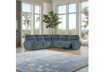  blue silk sofa   