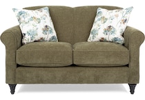  green loveseat   