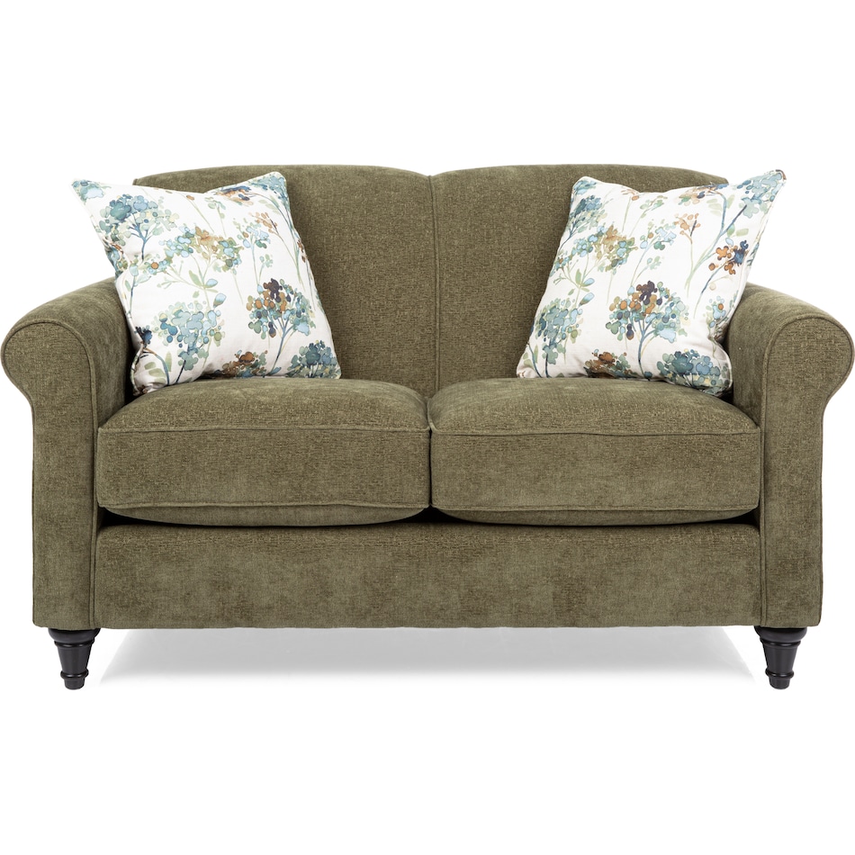  green loveseat   