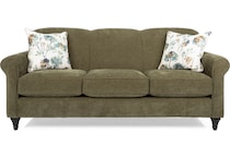  green sofa   