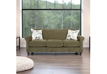  green sofa   