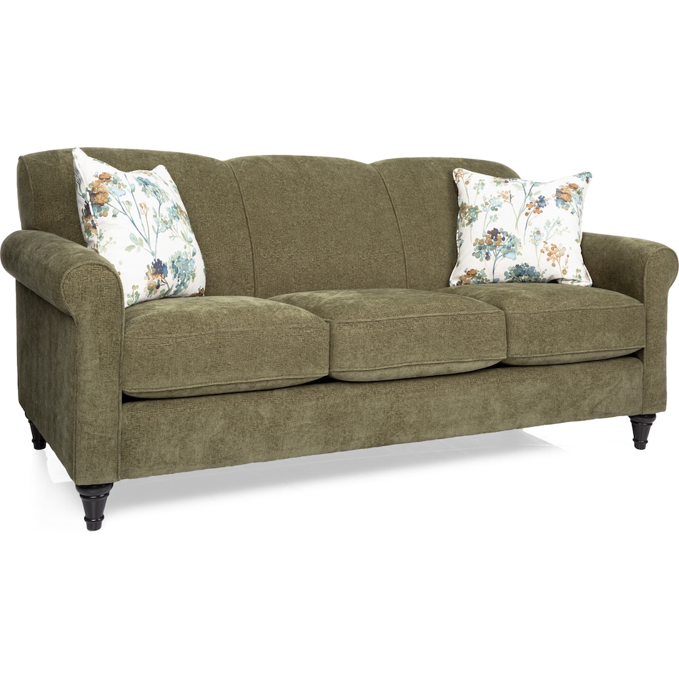  green sofa   