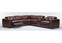  brown silk sofa   