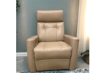  beige recliner   