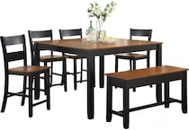  black pub   bar units   stools   